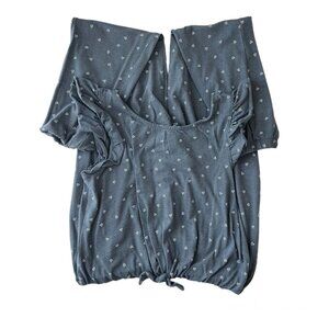 Cat & Jack Heather Gray Hearts Romper Jumpsuit Size XL (14/16) VGUC